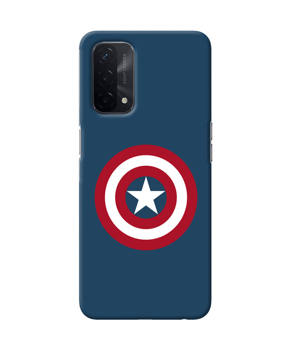 Captain america logo Oppo A74 5G Back Cover