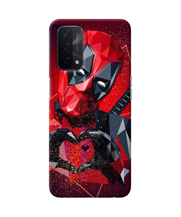 Deadpool love Oppo A74 5G Back Cover