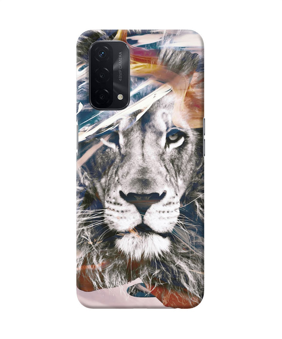 Lion poster Oppo A74 5G Back Cover