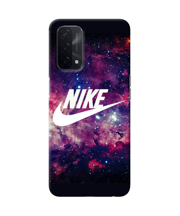 NIke galaxy logo Oppo A74 5G Back Cover