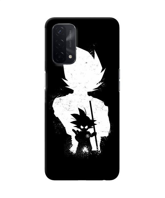 Goku night little character Oppo A74 5G Back Cover