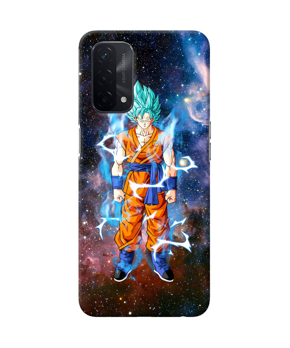 Vegeta goku galaxy Oppo A74 5G Back Cover