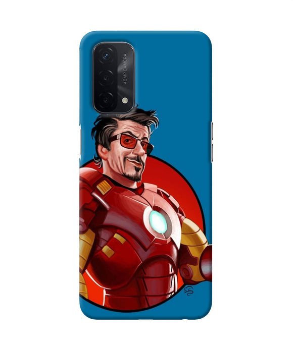 Ironman animate Oppo A74 5G Back Cover