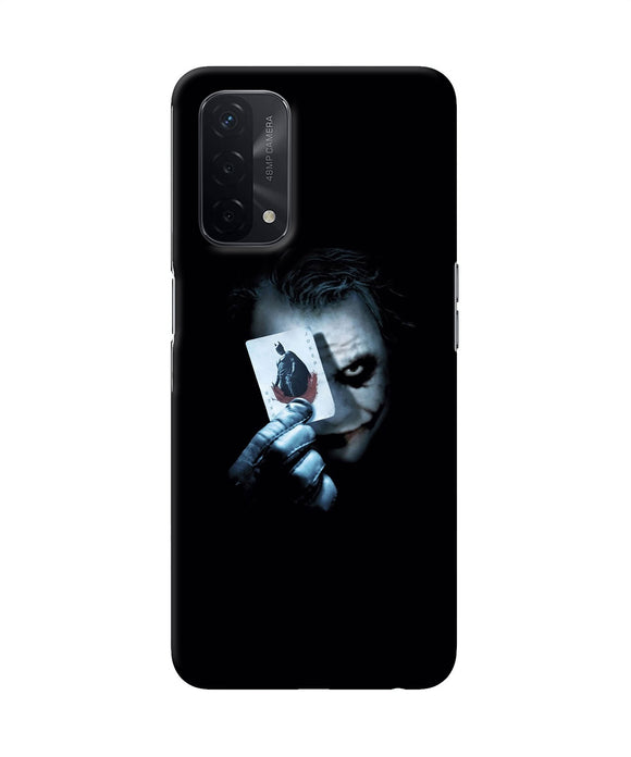 Joker dark knight card Oppo A74 5G Back Cover