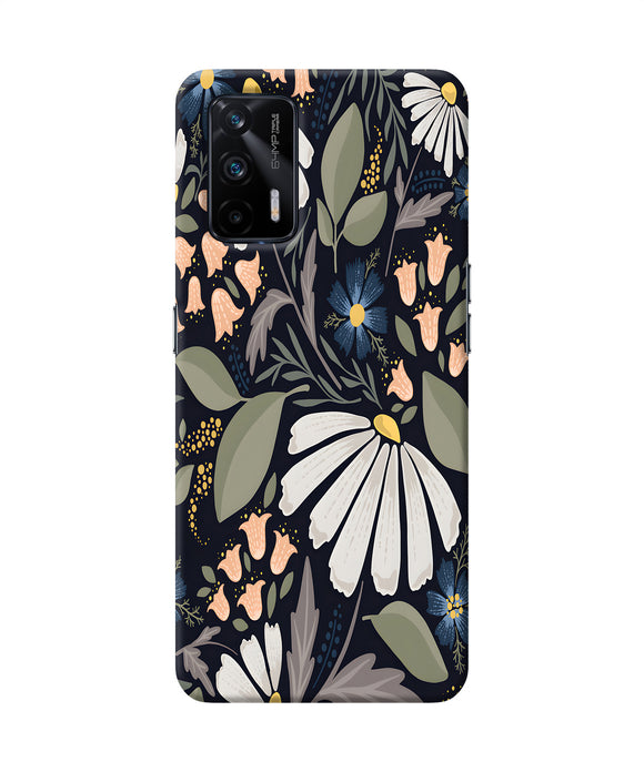 Flowers Art Realme X7 Max Back Cover