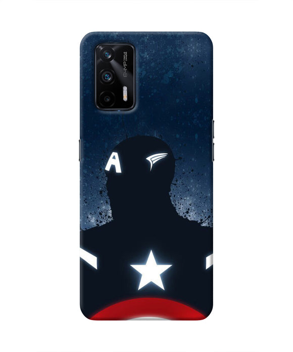 Captain america Shield Realme X7 Max Real 4D Back Cover