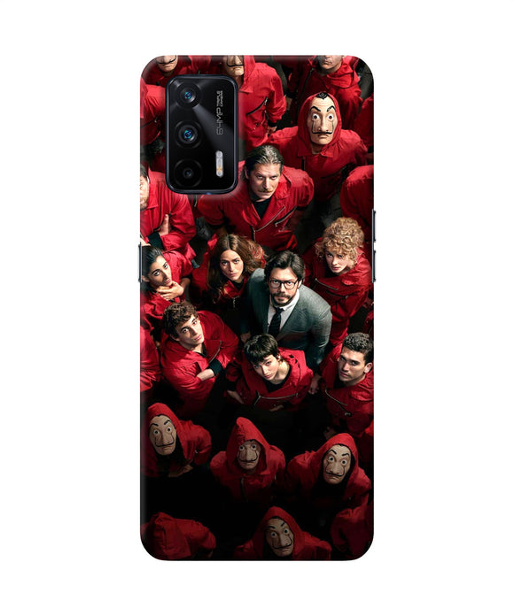 Money Heist Professor with Hostages Realme X7 Max Back Cover