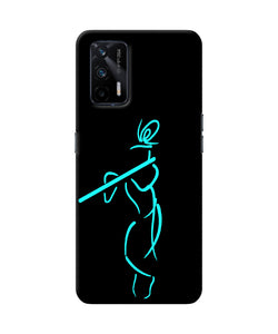 Lord krishna sketch Realme X7 Max Back Cover