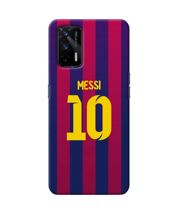 Messi 10 tshirt Realme X7 Max Back Cover