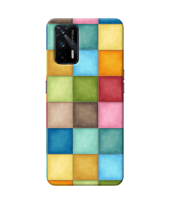 Abstract colorful squares Realme X7 Max Back Cover