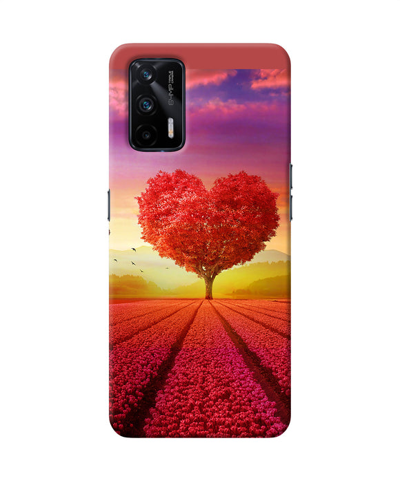 Natural heart tree Realme X7 Max Back Cover