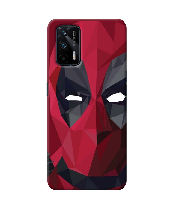 Abstract deadpool mask Realme X7 Max Back Cover