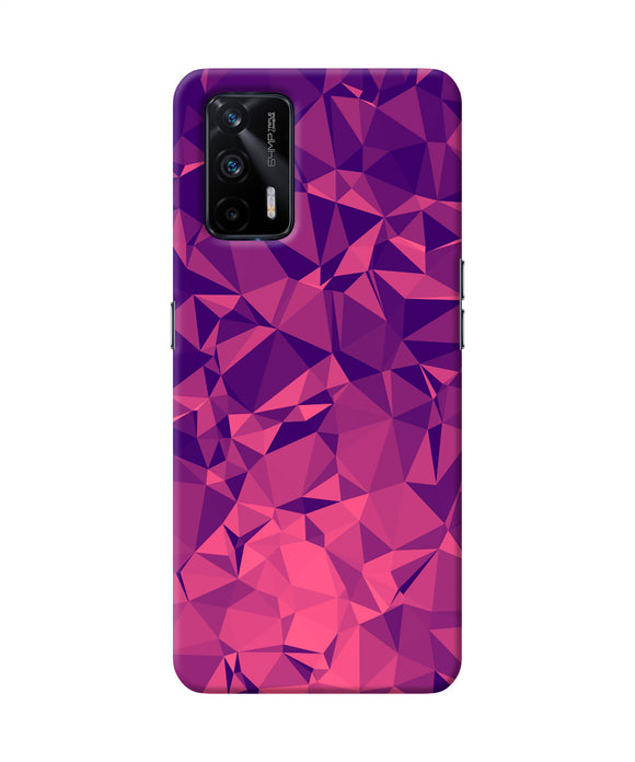 Abstract red blue shine Realme X7 Max Back Cover