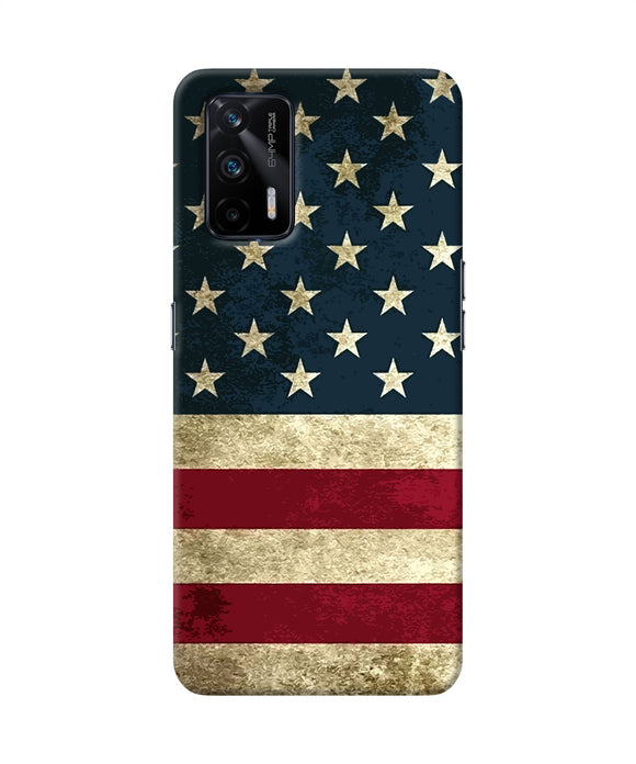 Vintage US flag Realme X7 Max Back Cover