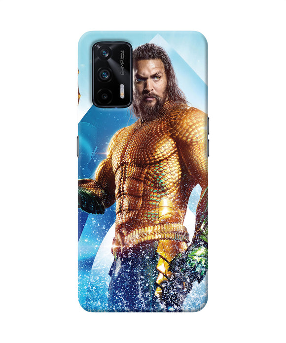 Aquaman water poster Realme X7 Max Back Cover