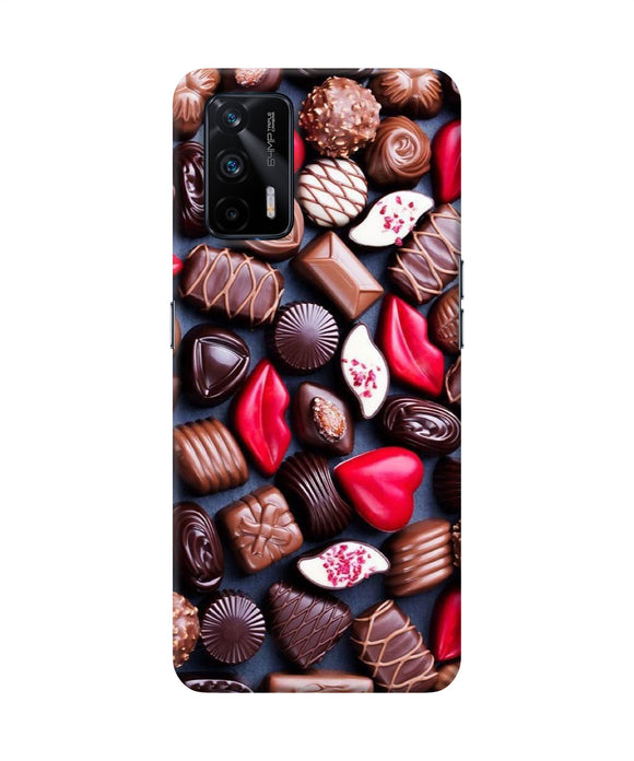 Valentine special chocolates Realme X7 Max Back Cover
