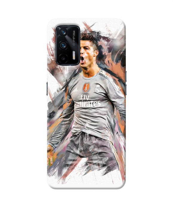Ronaldo poster Realme X7 Max Back Cover