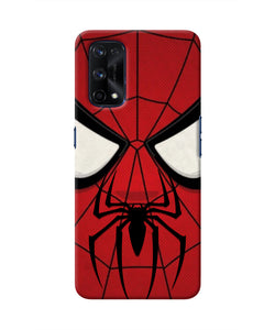 Spiderman Face Realme X7 Pro Real 4D Back Cover
