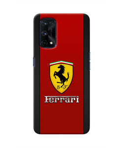 Ferrari Abstract Realme X7 Pro Real 4D Back Cover