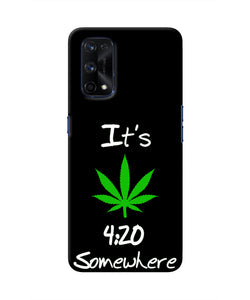 Weed Quote Realme X7 Pro Real 4D Back Cover