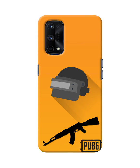 PUBG Helmet and Gun Realme X7 Pro Real 4D Back Cover