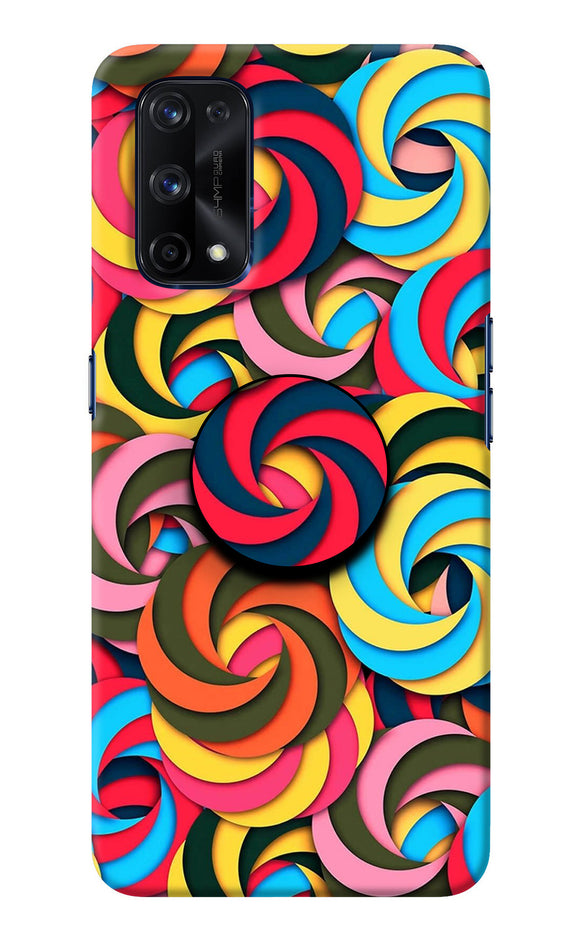 Spiral Pattern Realme X7 Pro Pop Case