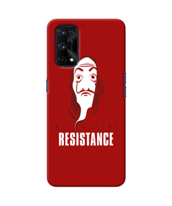 Money Heist Resistance Quote Realme X7 Pro Back Cover
