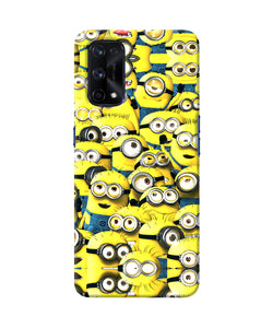 Minions mini crowd Realme X7 Pro Back Cover