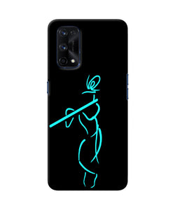 Lord krishna sketch Realme X7 Pro Back Cover