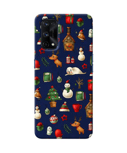 Canvas christmas print Realme X7 Pro Back Cover