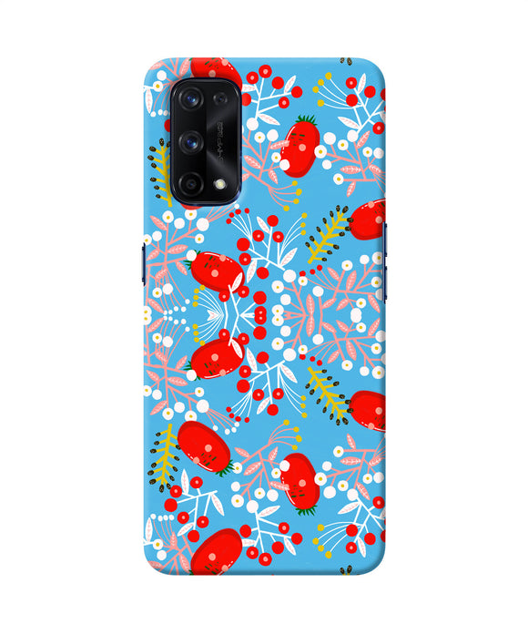Small red animation pattern Realme X7 Pro Back Cover
