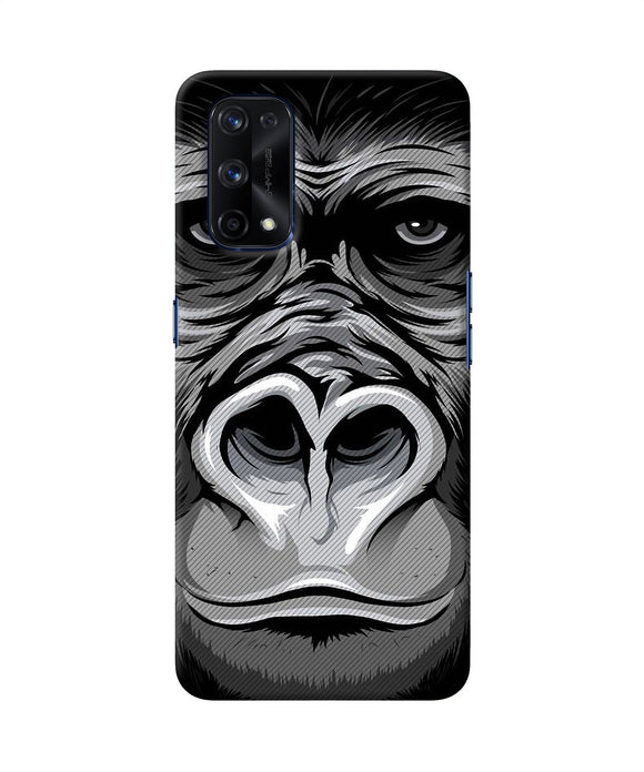 Black chimpanzee Realme X7 Pro Back Cover