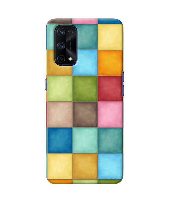 Abstract colorful squares Realme X7 Pro Back Cover