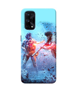 Pubg water fight Realme X7 Pro Back Cover