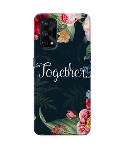 Together flower Realme X7 Pro Back Cover