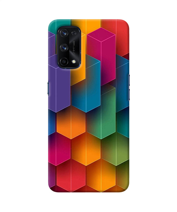 Abstract rectangle print Realme X7 Pro Back Cover