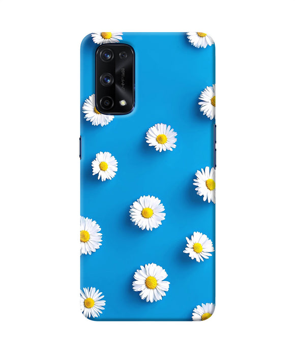 White flowers Realme X7 Pro Back Cover