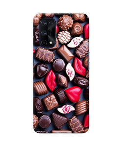 Valentine special chocolates Realme X7 Pro Back Cover