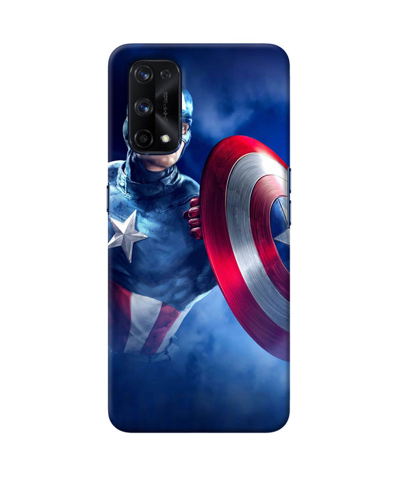 Captain america on sky Realme X7 Pro Back Cover