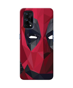 Abstract deadpool half mask Realme X7 Pro Back Cover