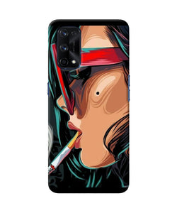 Smoking girl Realme X7 Pro Back Cover