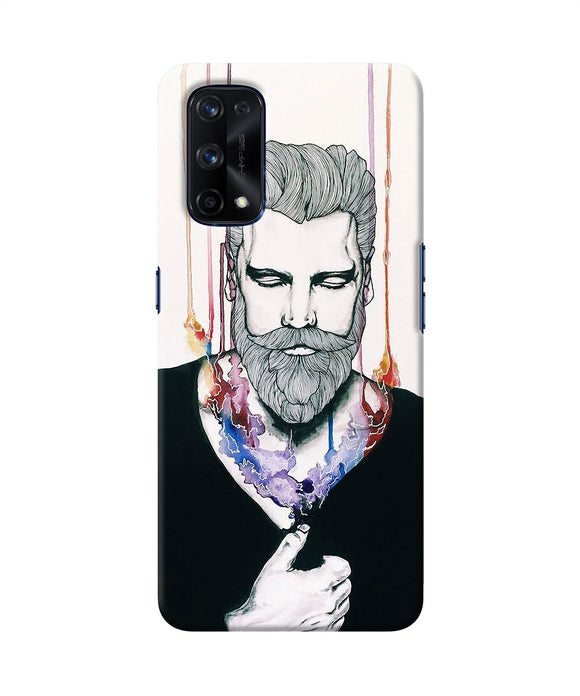 Beard man character Realme X7 Pro Back Cover