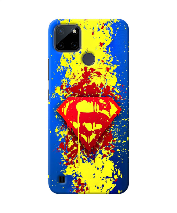Superman logo Realme C21Y/C25Y Back Cover