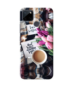 Love Coffee Quotes Realme C21Y/C25Y Back Cover