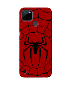Spiderman Web Realme C21Y/C25Y Real 4D Back Cover