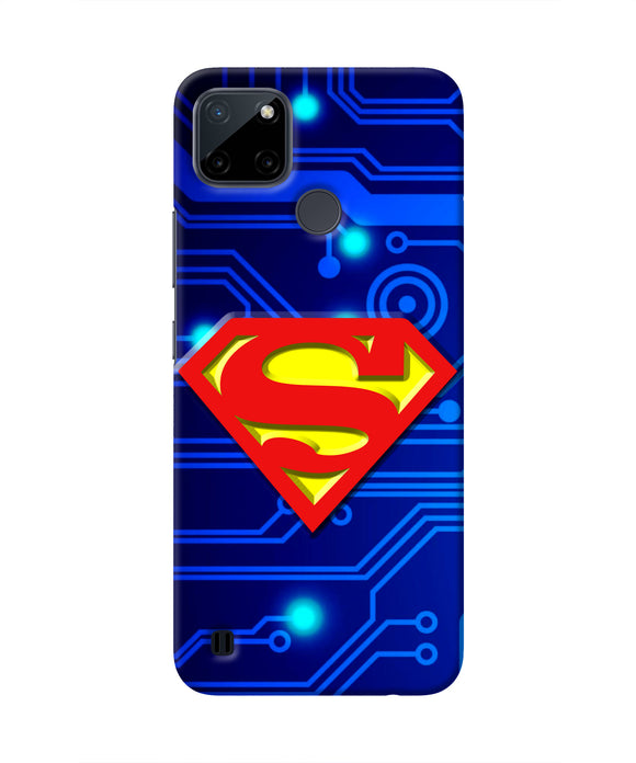 Superman Abstract Realme C21Y/C25Y Real 4D Back Cover