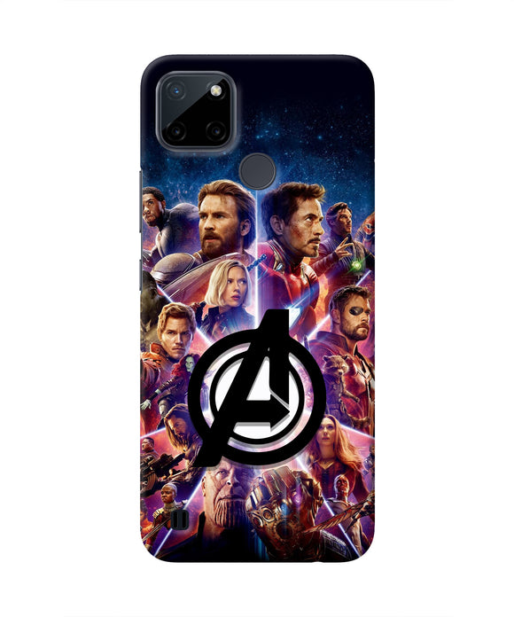 Avengers Superheroes Realme C21Y/C25Y Real 4D Back Cover