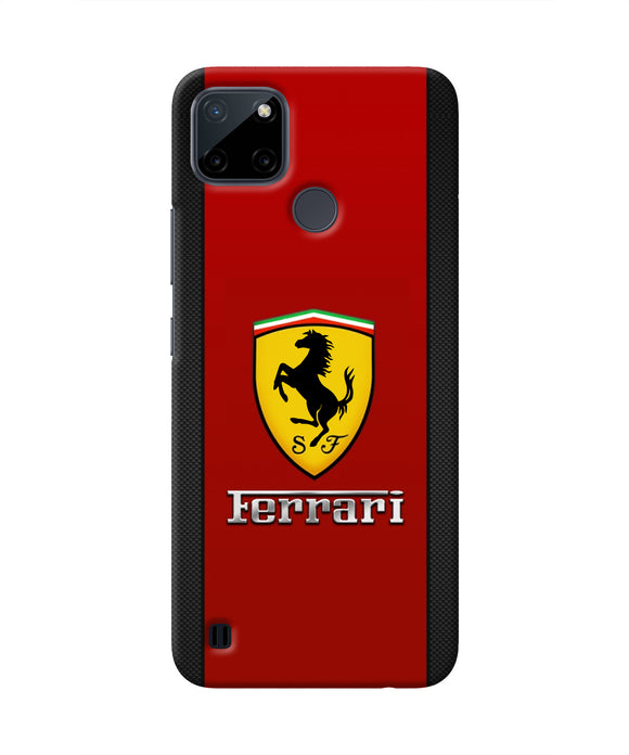 Ferrari Abstract Realme C21Y/C25Y Real 4D Back Cover