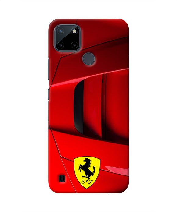 Ferrari Car Realme C21Y/C25Y Real 4D Back Cover