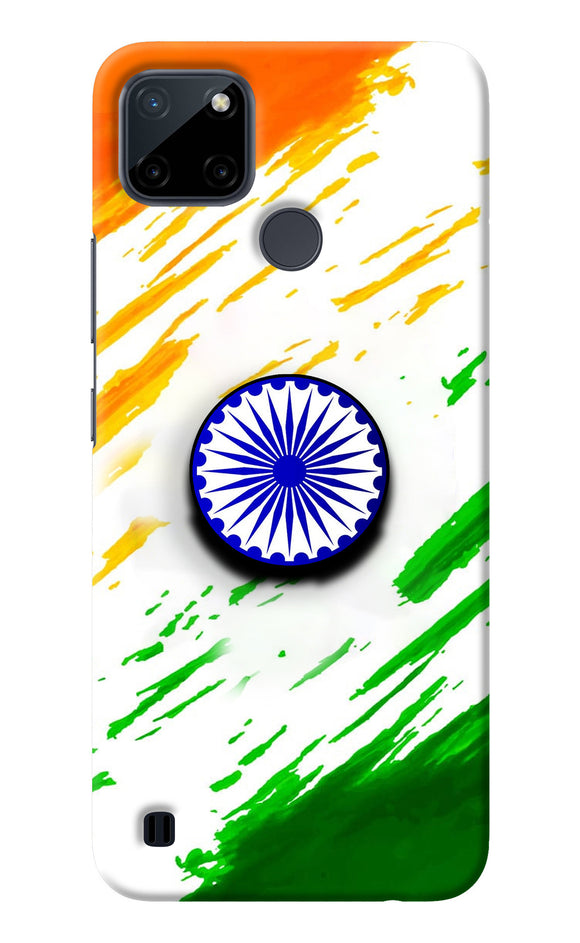 Indian Flag Ashoka Chakra Realme C21Y/C25Y Pop Case